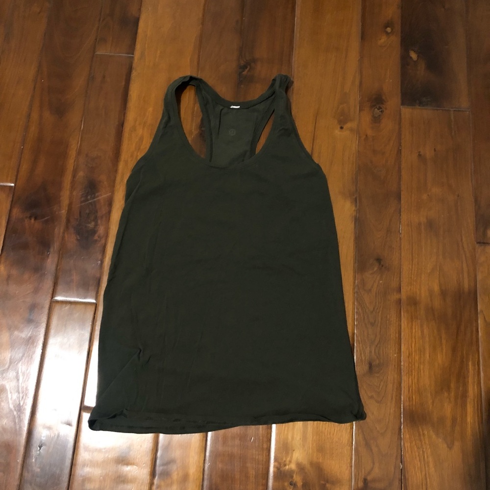 Lululemon green tank